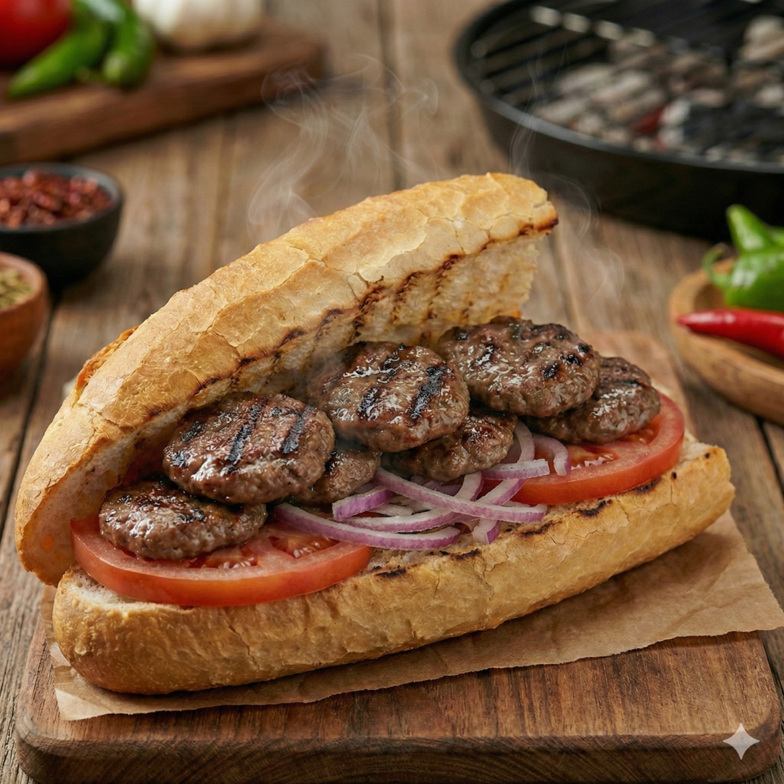 Yarım Ekmek Arası Köfte - 125gr