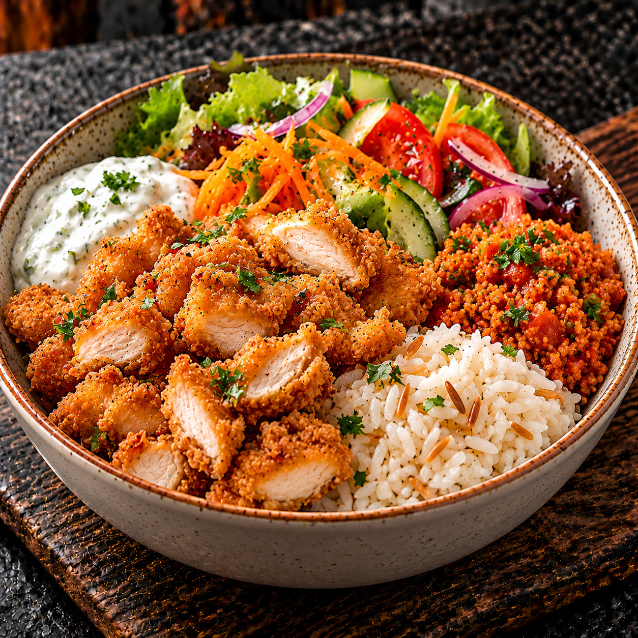 Bowl Tavuklu