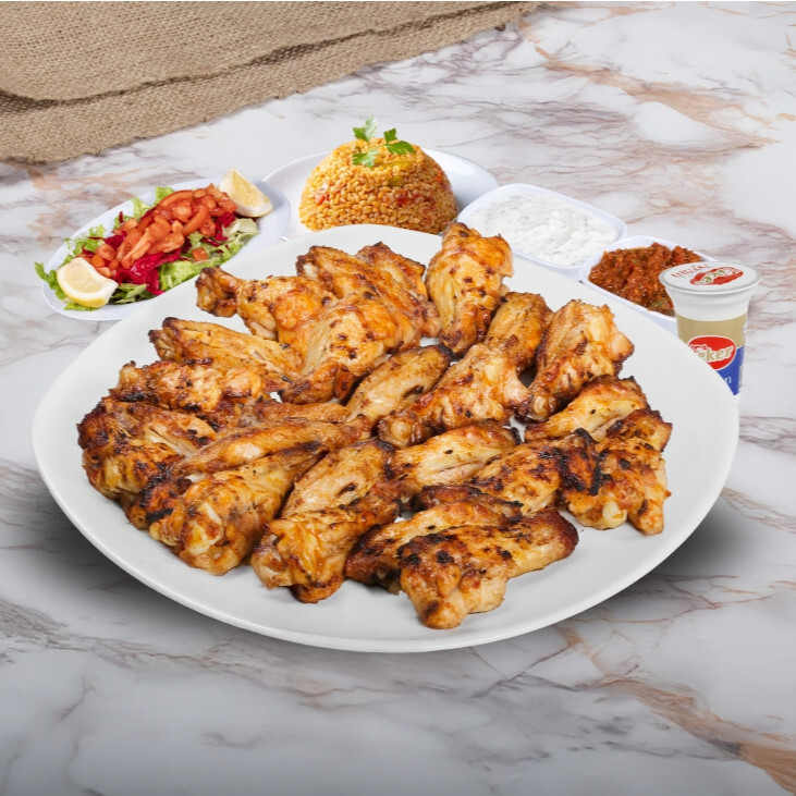 Kömür Ateşinde Pişmiş Kanat (1 Kg.)
