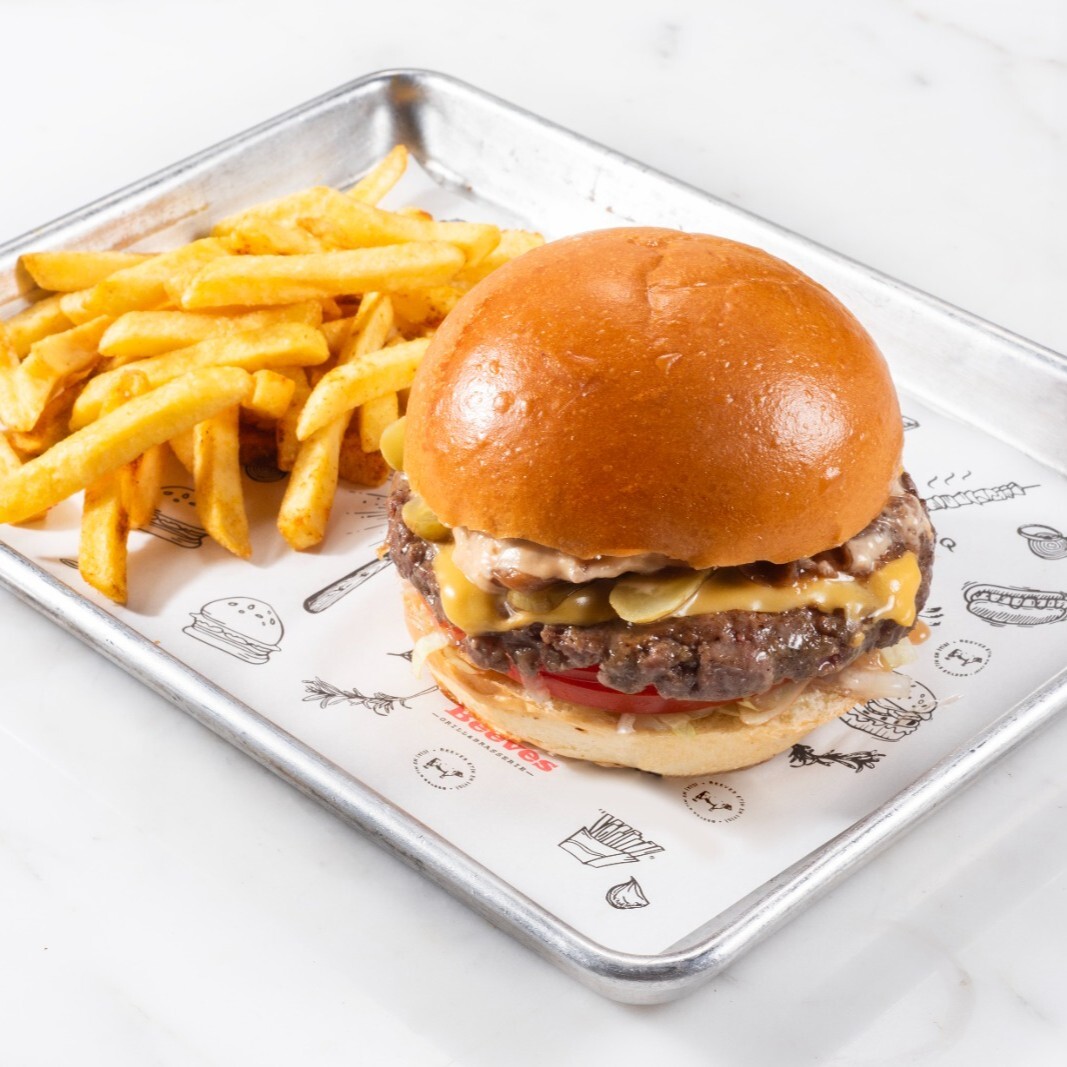 Black Angus Smash Burger