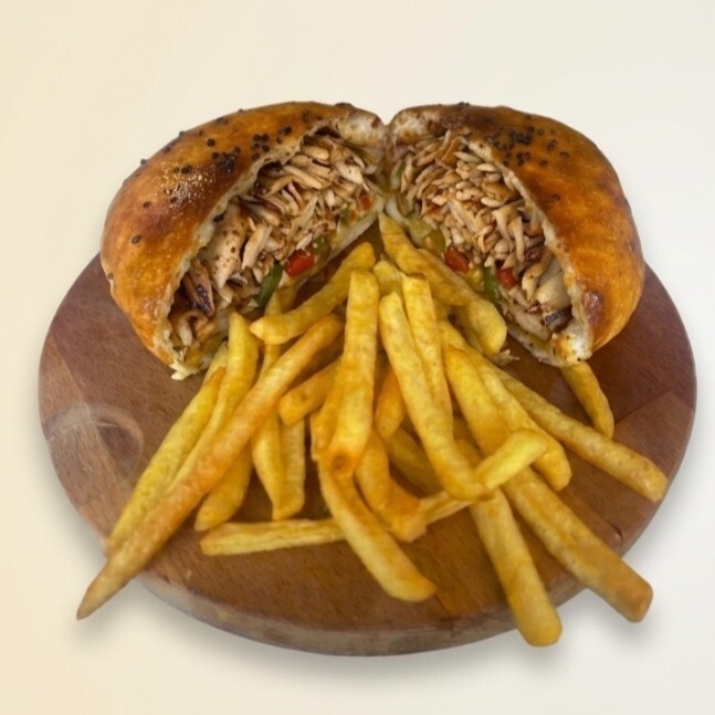 Tavuk Burger ve Patates