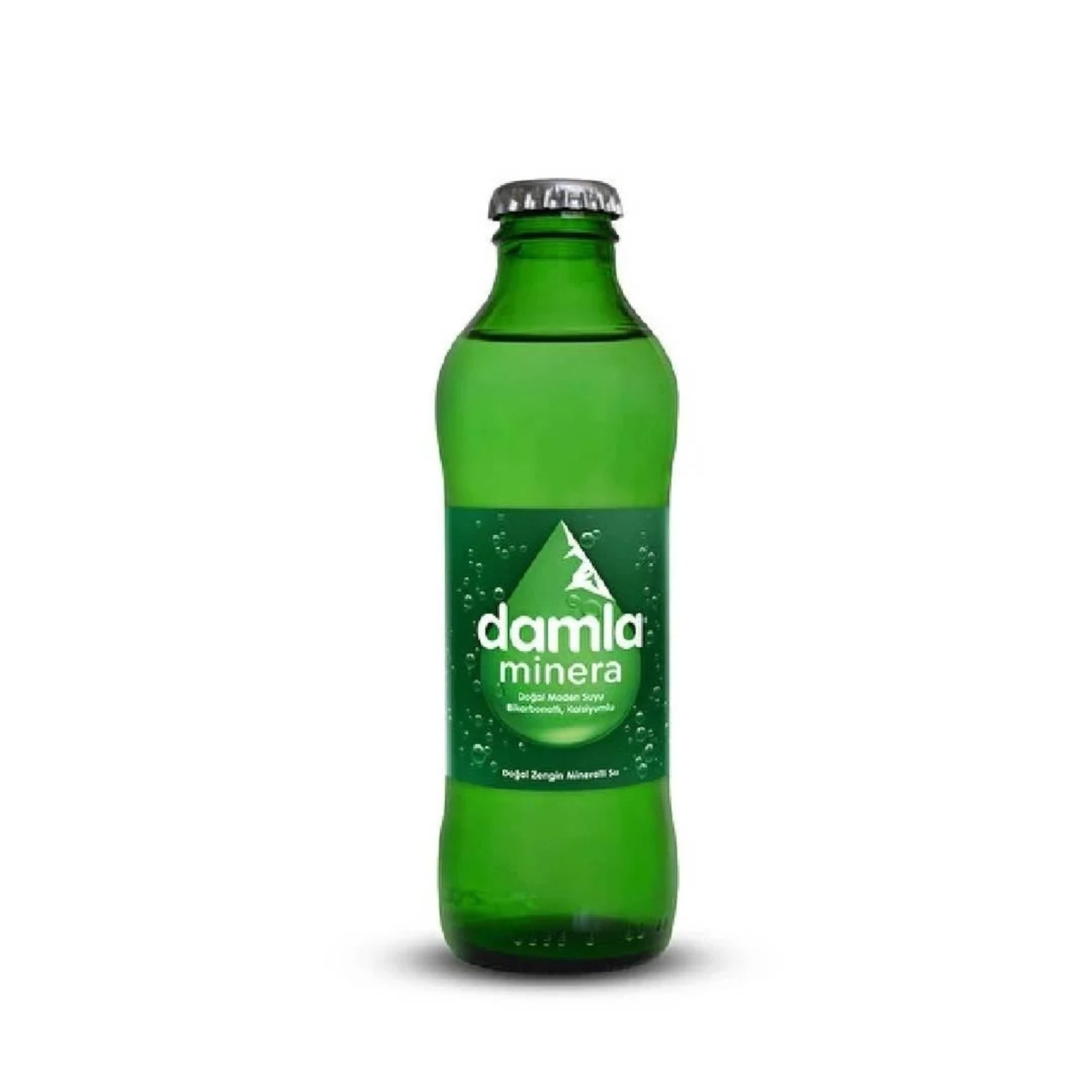 Damla Minera Doğal Maden Suyu Cam Şişe 200 ML