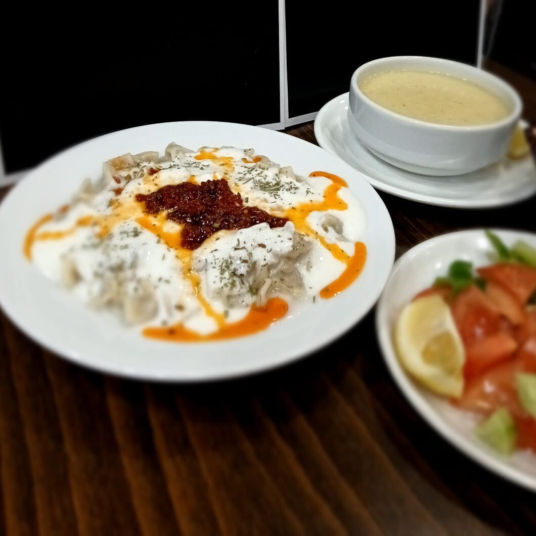 Mantı Çorbalı Menü