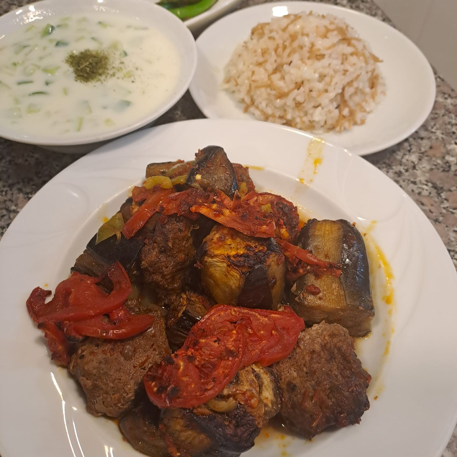 Patlıcan Kebap Menü