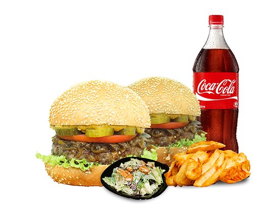 2 Kişilik Café de Paris Burger Menü