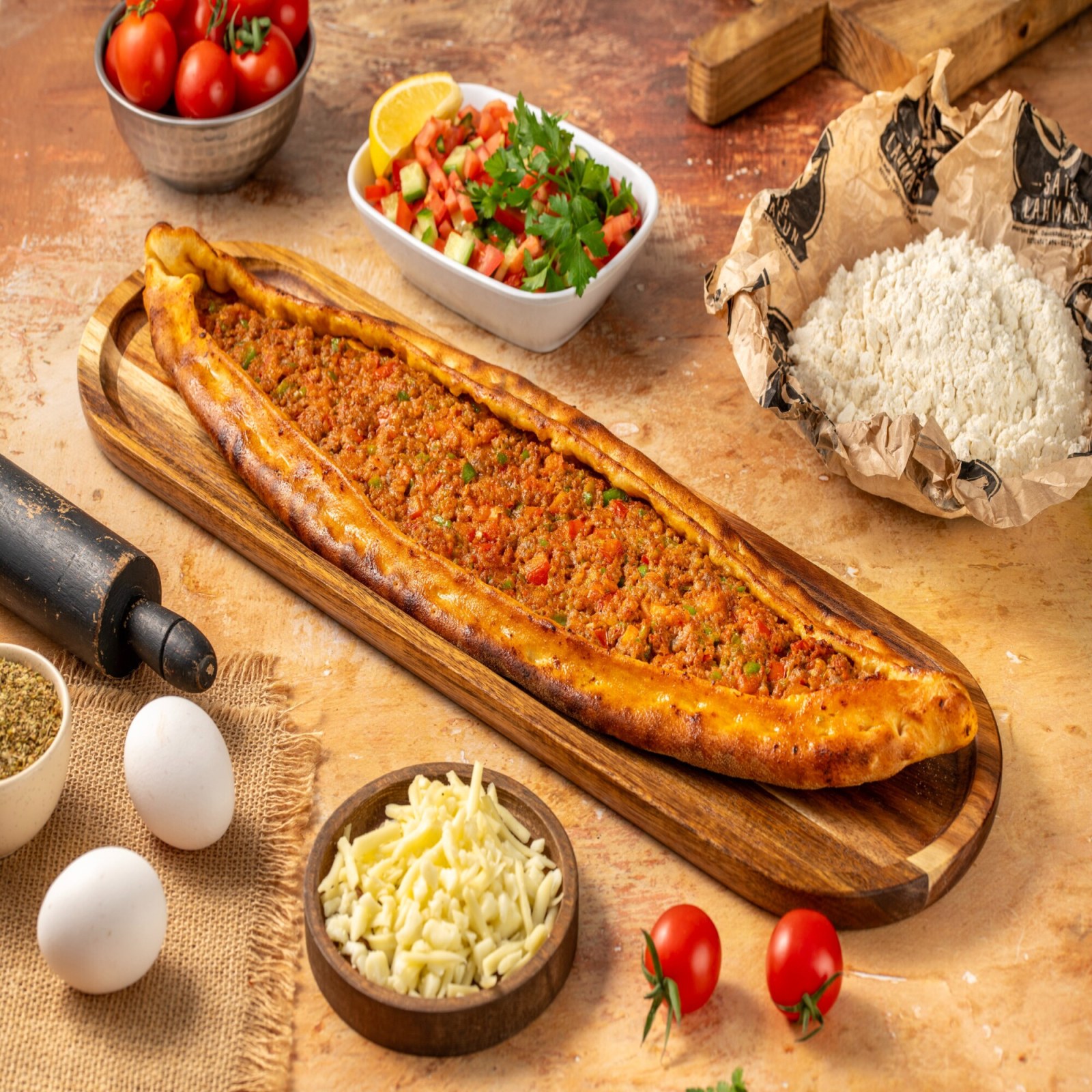 Kıymalı Pide