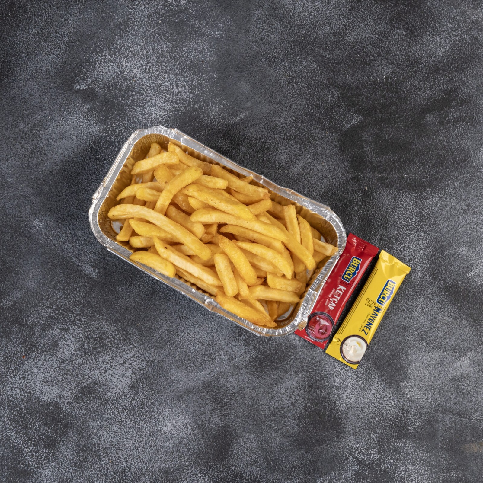 Yarım Porsiyon Patates Tabağı