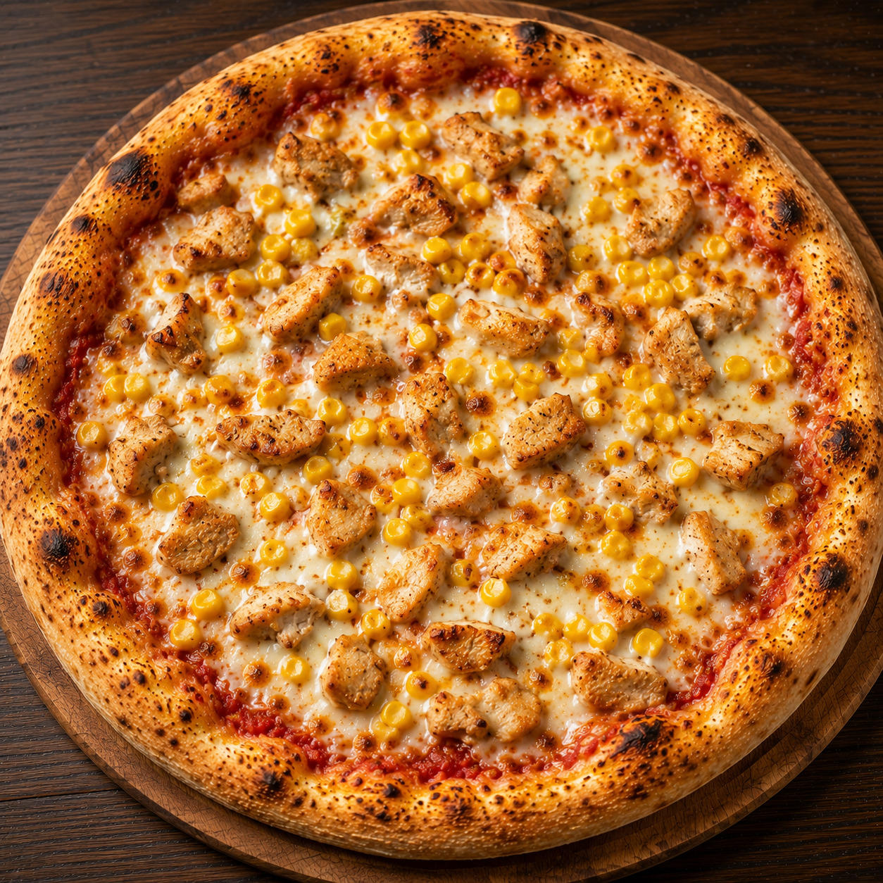 Tavuklu Pizza (25 cm.)