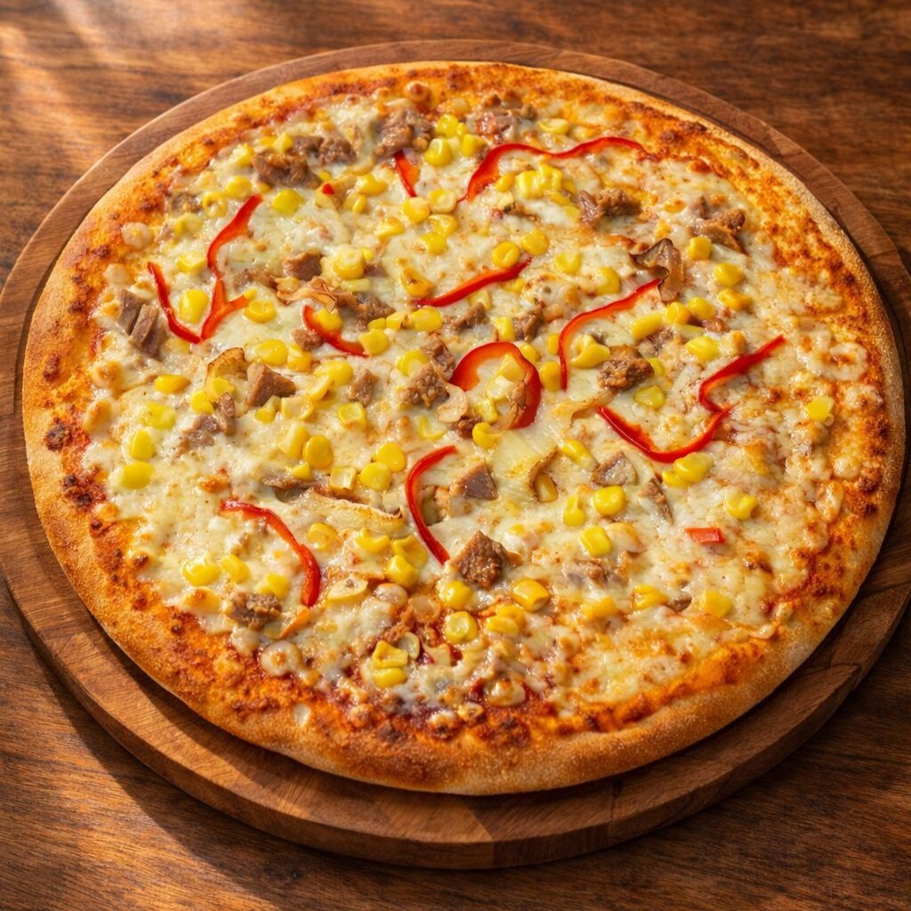 Ton Balıklı Pizza (Büyük)