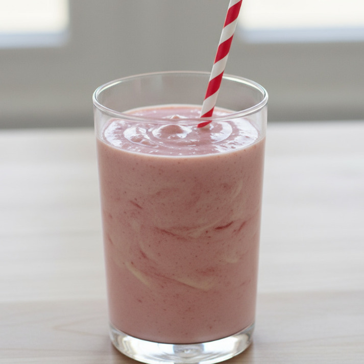 Çilekli Milkshake