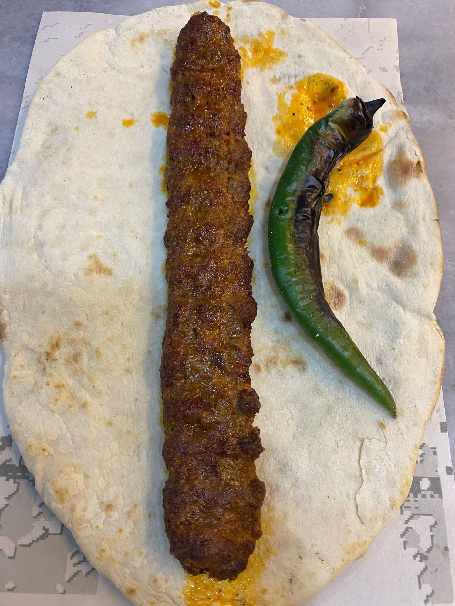 Zırh Acılı Kıyma (Adana) Dürüm (120 gr.)