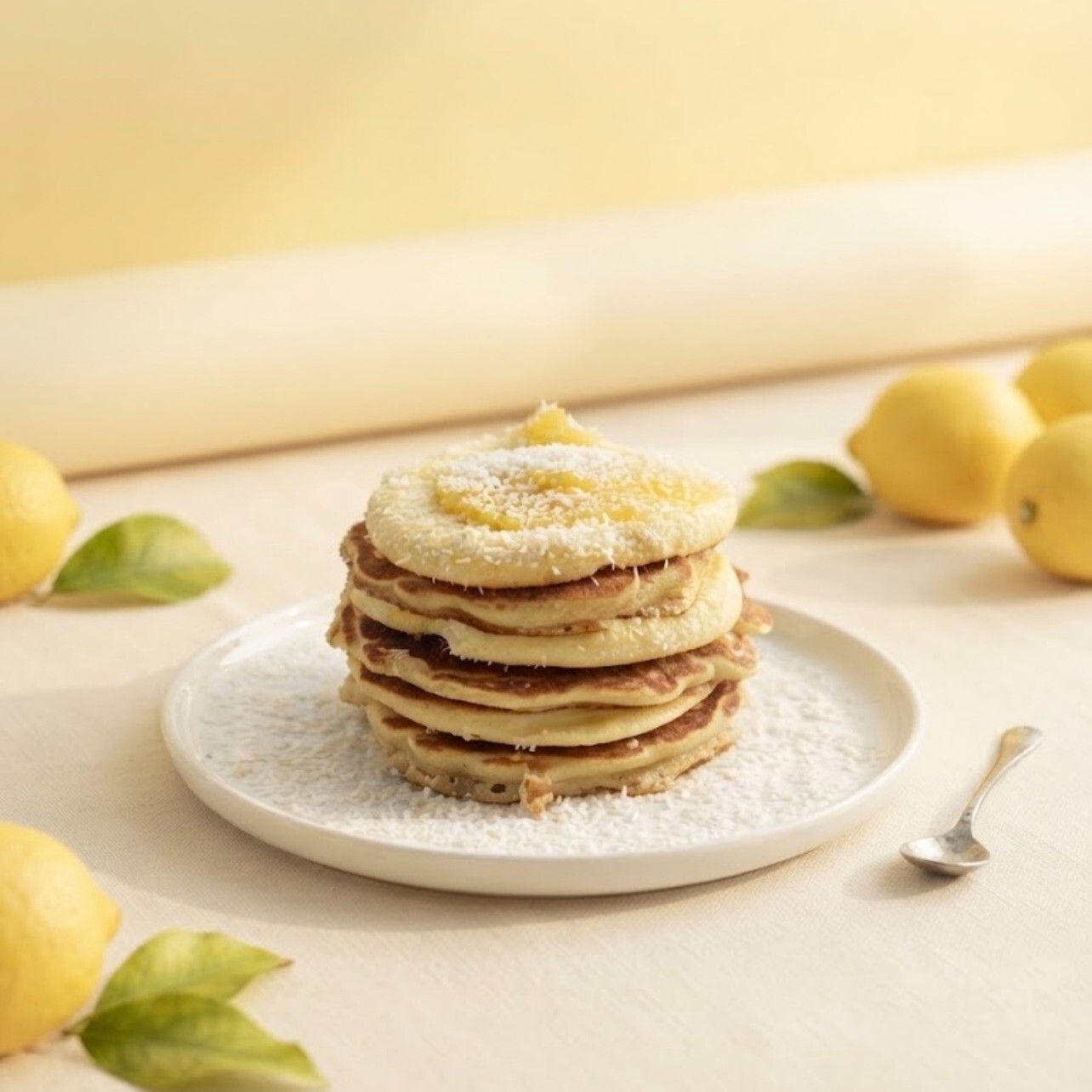 Limon Hindistan Cevizli Pancake