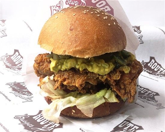 Chicken Mexican Burger