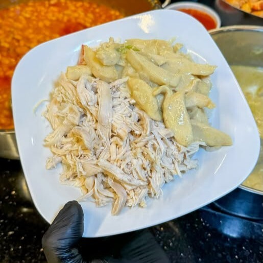 Pilav Üstü Köri Soslu Tavuk & Didiklenmiş Tavuk Karışık 1,5 Porsiyon