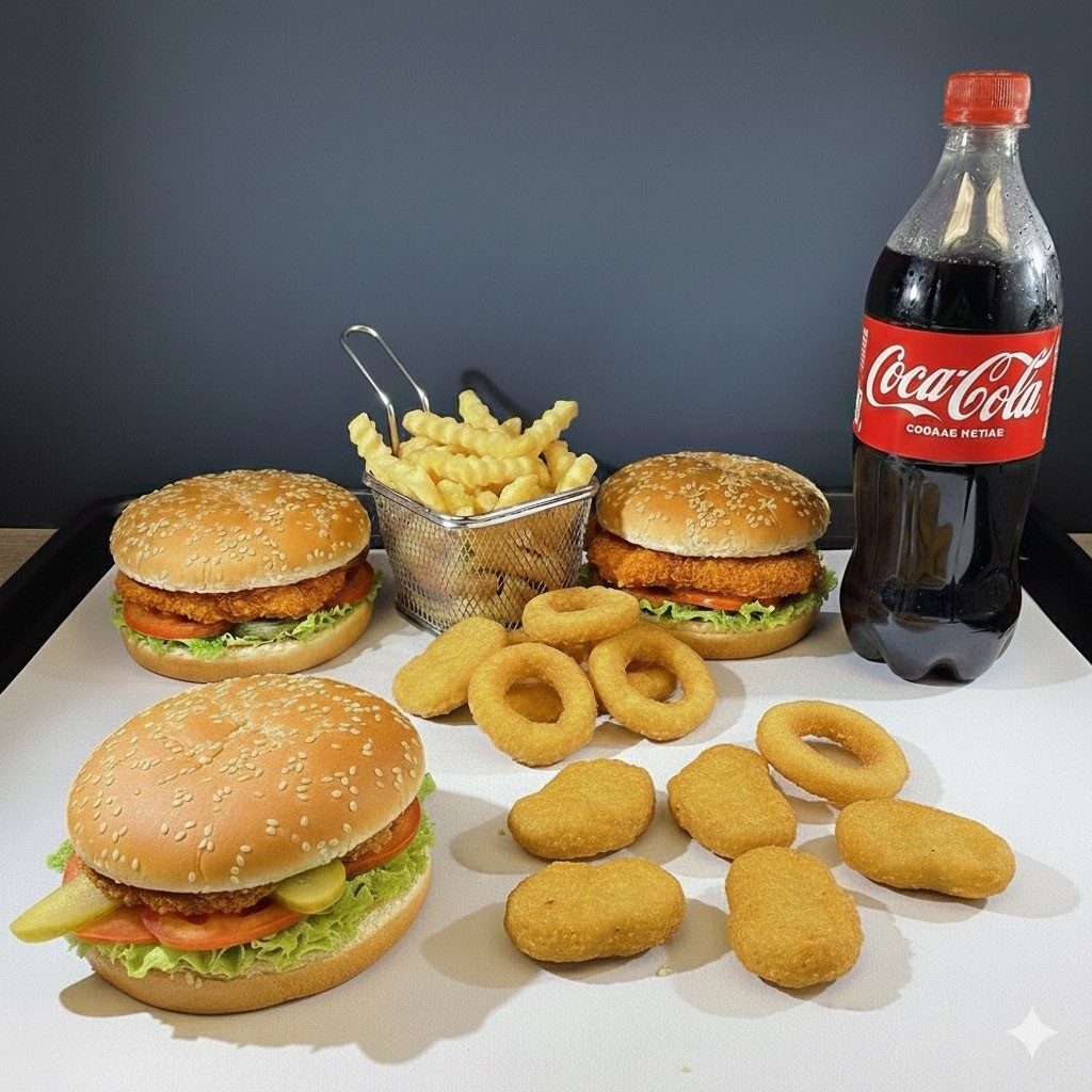 Trible Eko Tavukburger Menü