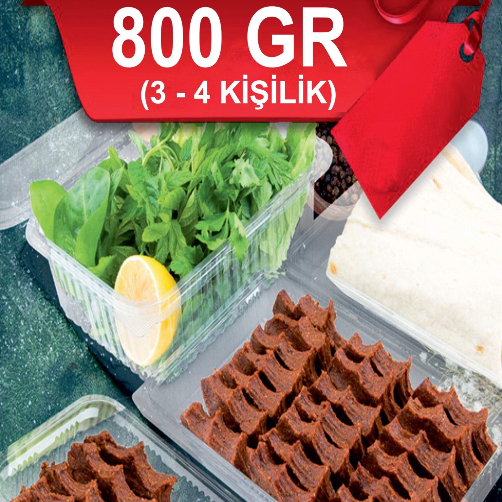 Çiğ Köfte Aile Boyu 3-4 kişilik (800 gr)