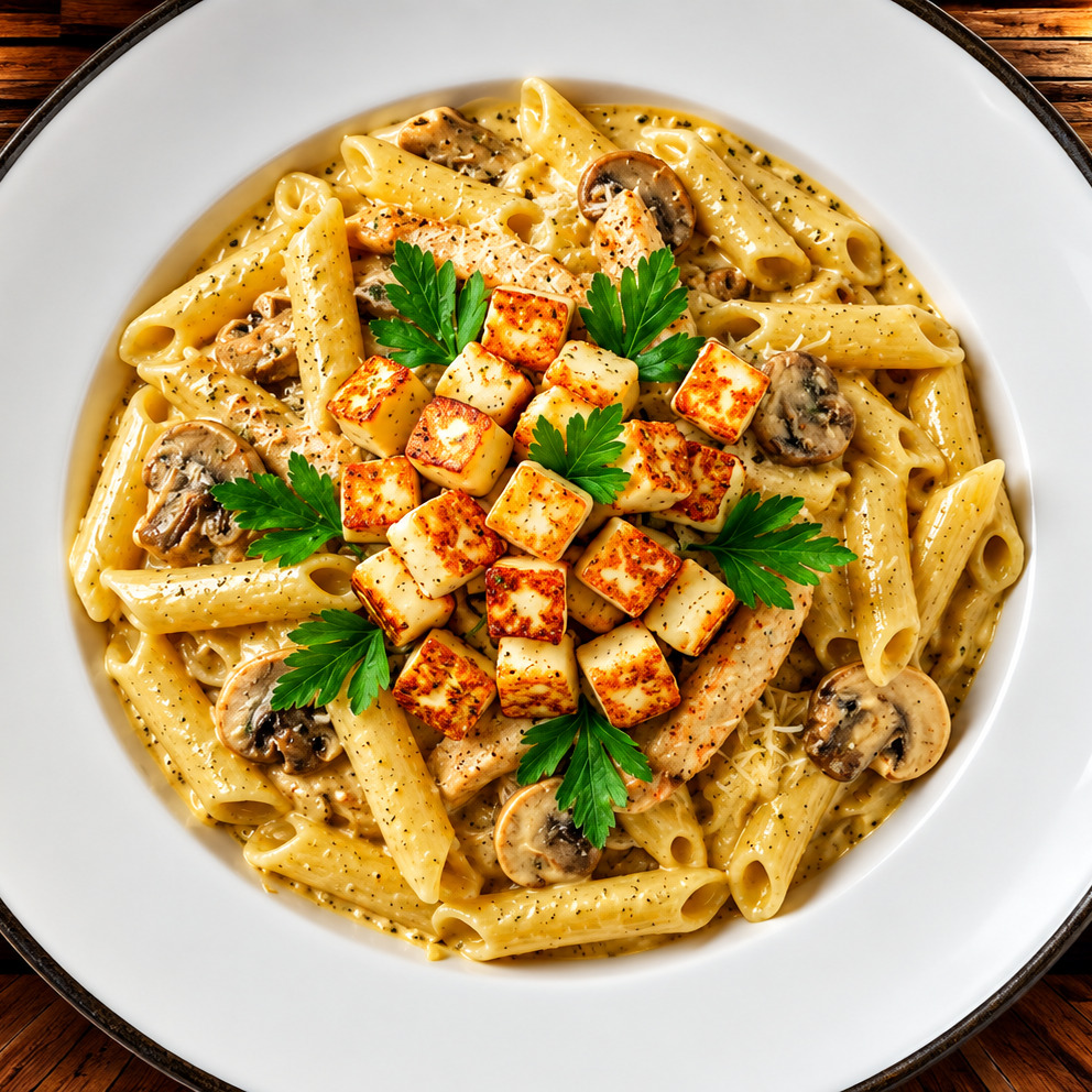 Hellim Peynirli Penne