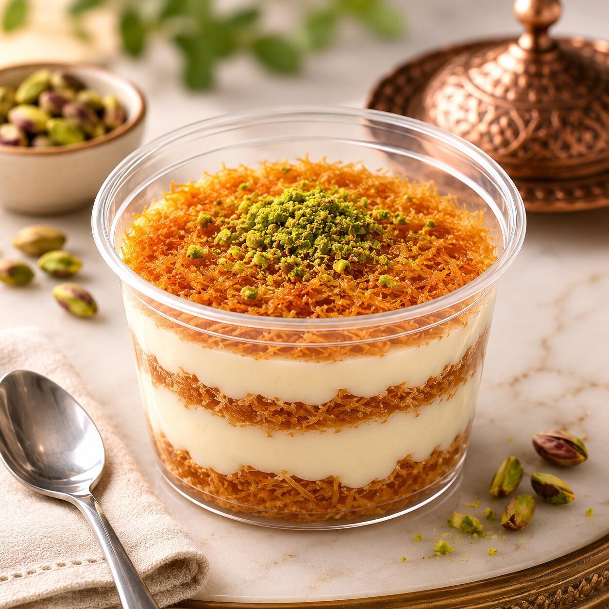 Kadayıflı Muhallebi