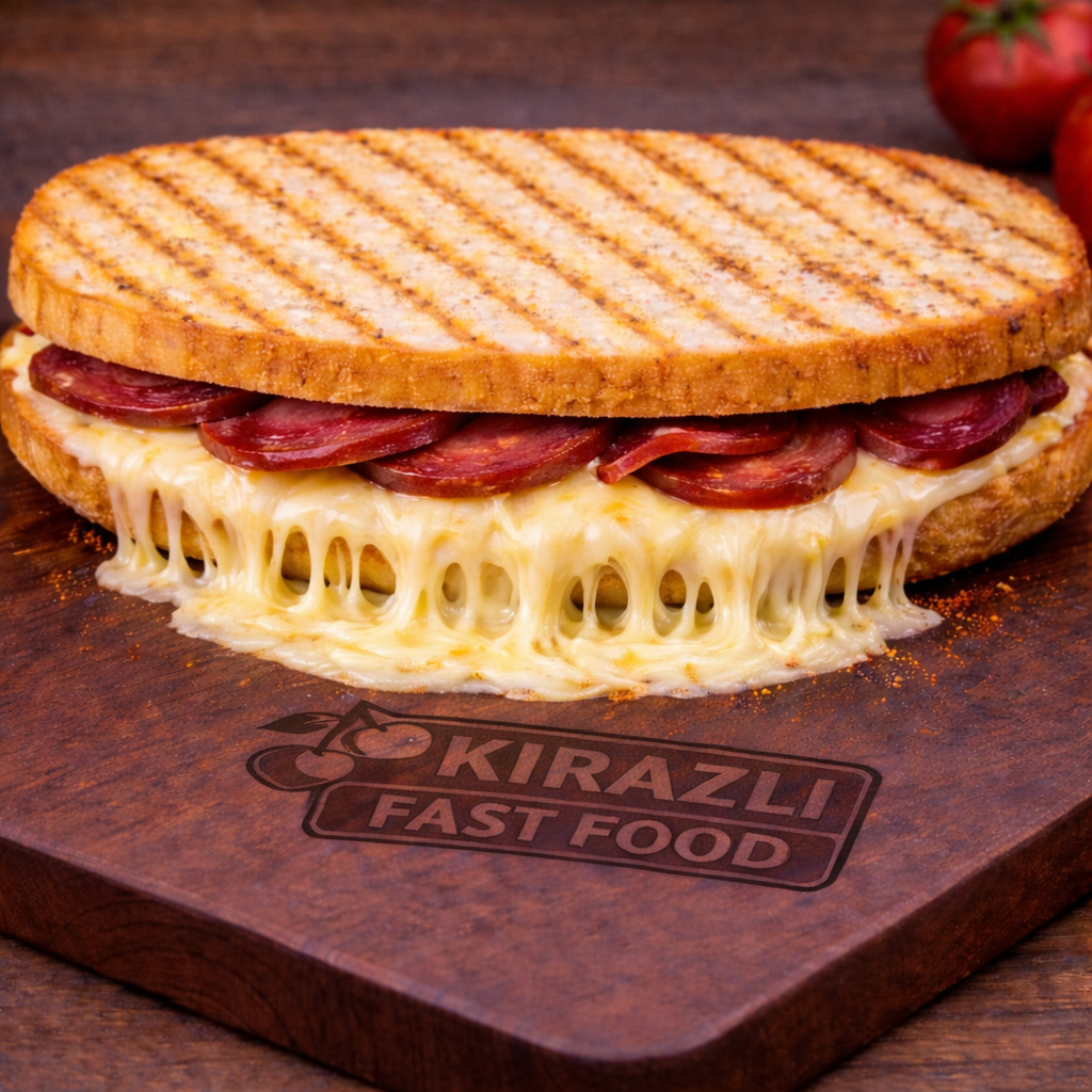 Pastırmalı Kaşarlı Tost