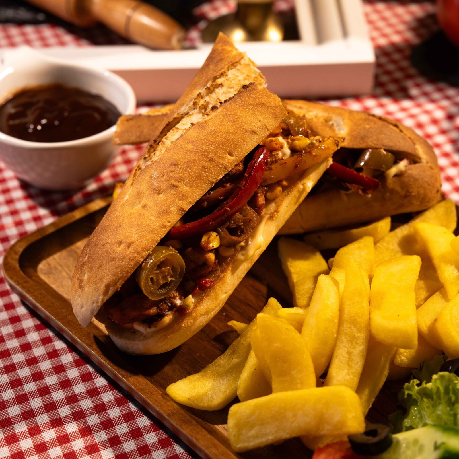 Acılı Mexican Sandwich