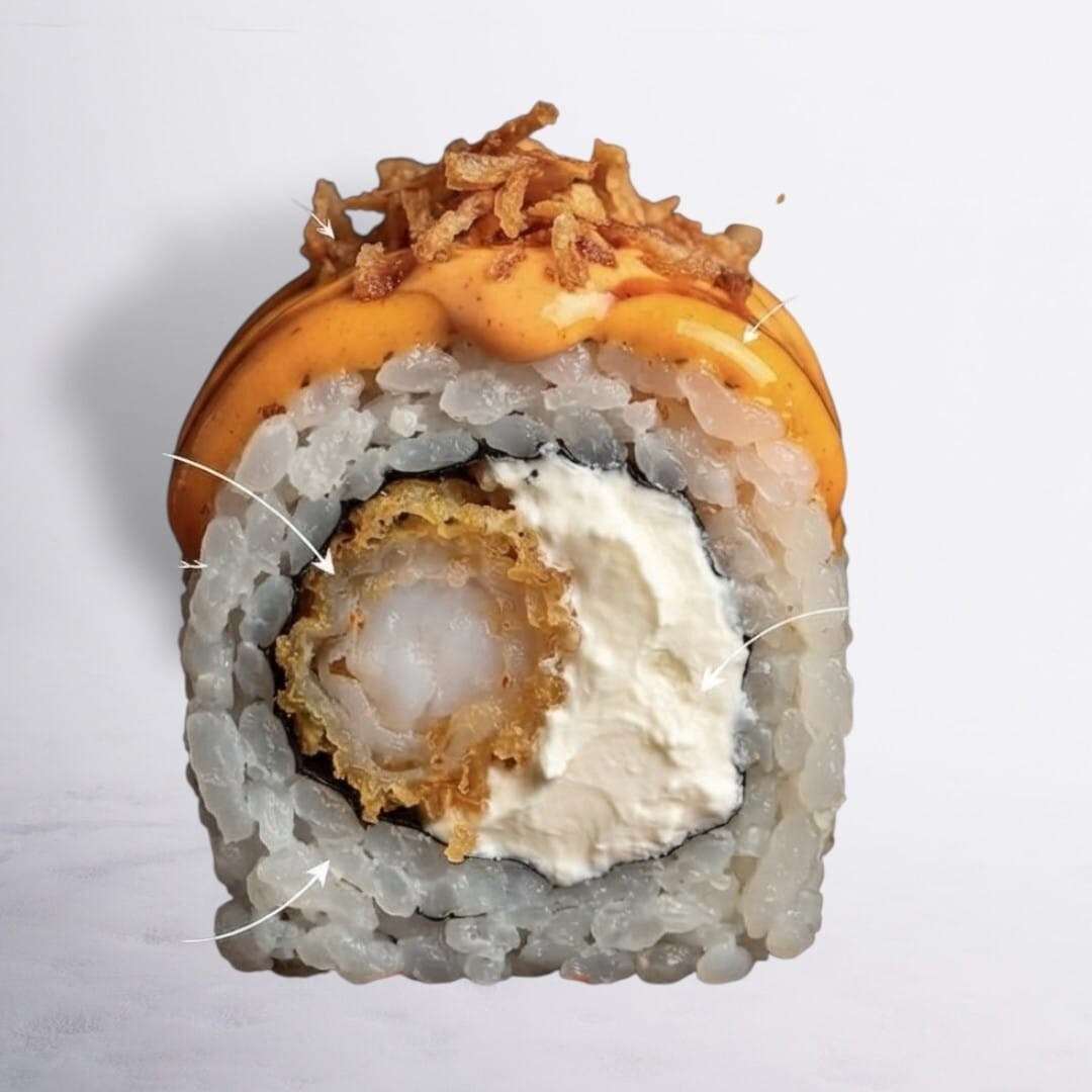 Dragon Fire Roll (8 Parça)