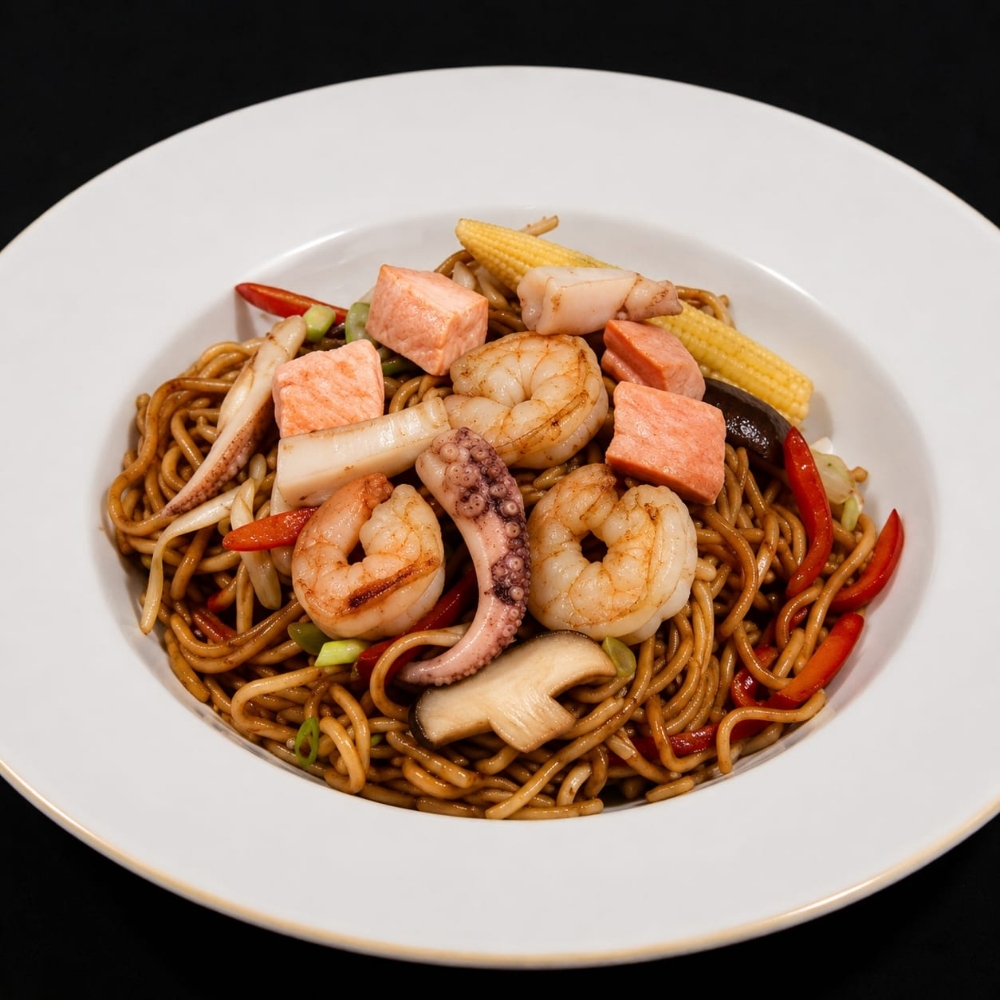 Deniz Ürünlü Noodle