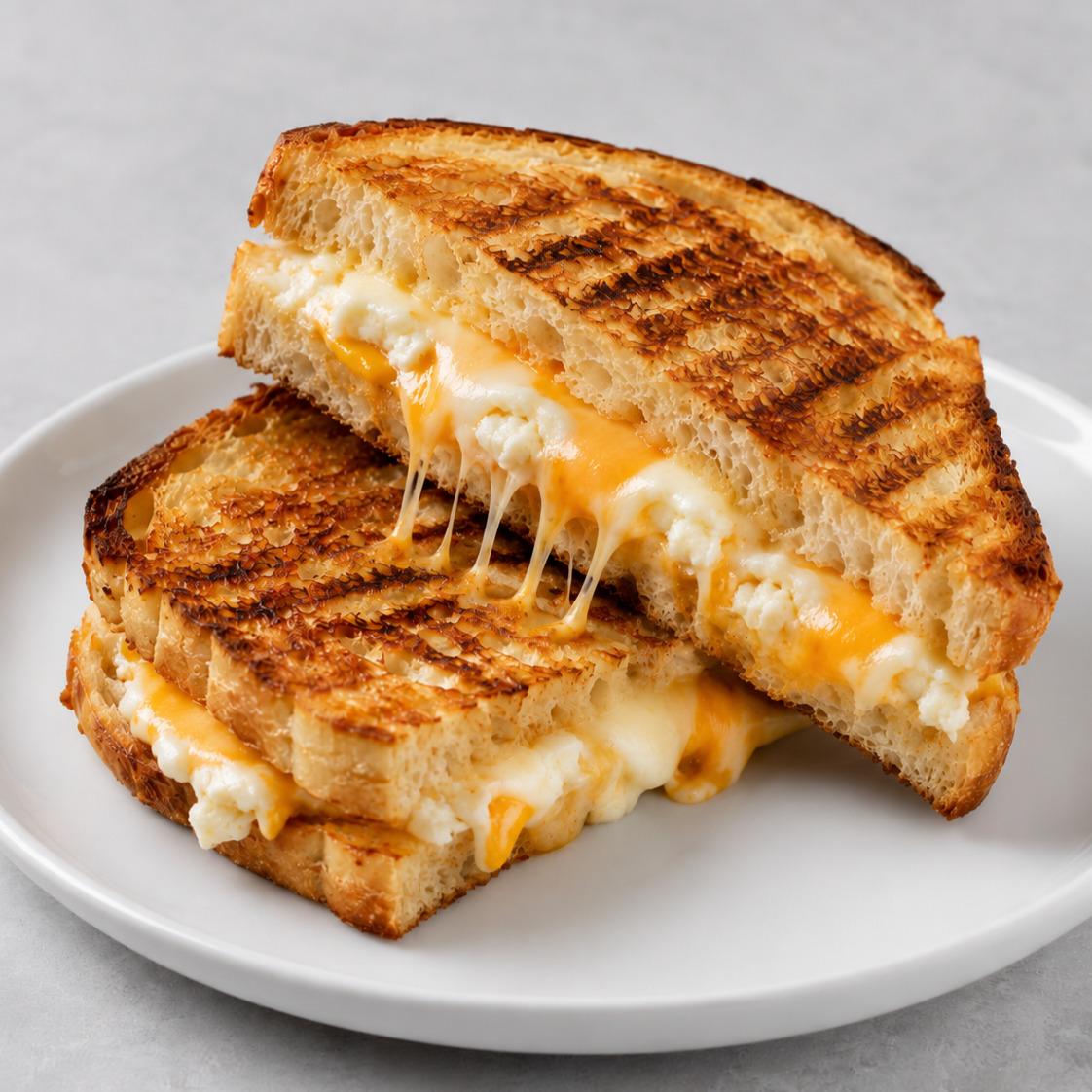 Üç Peynirli Tost