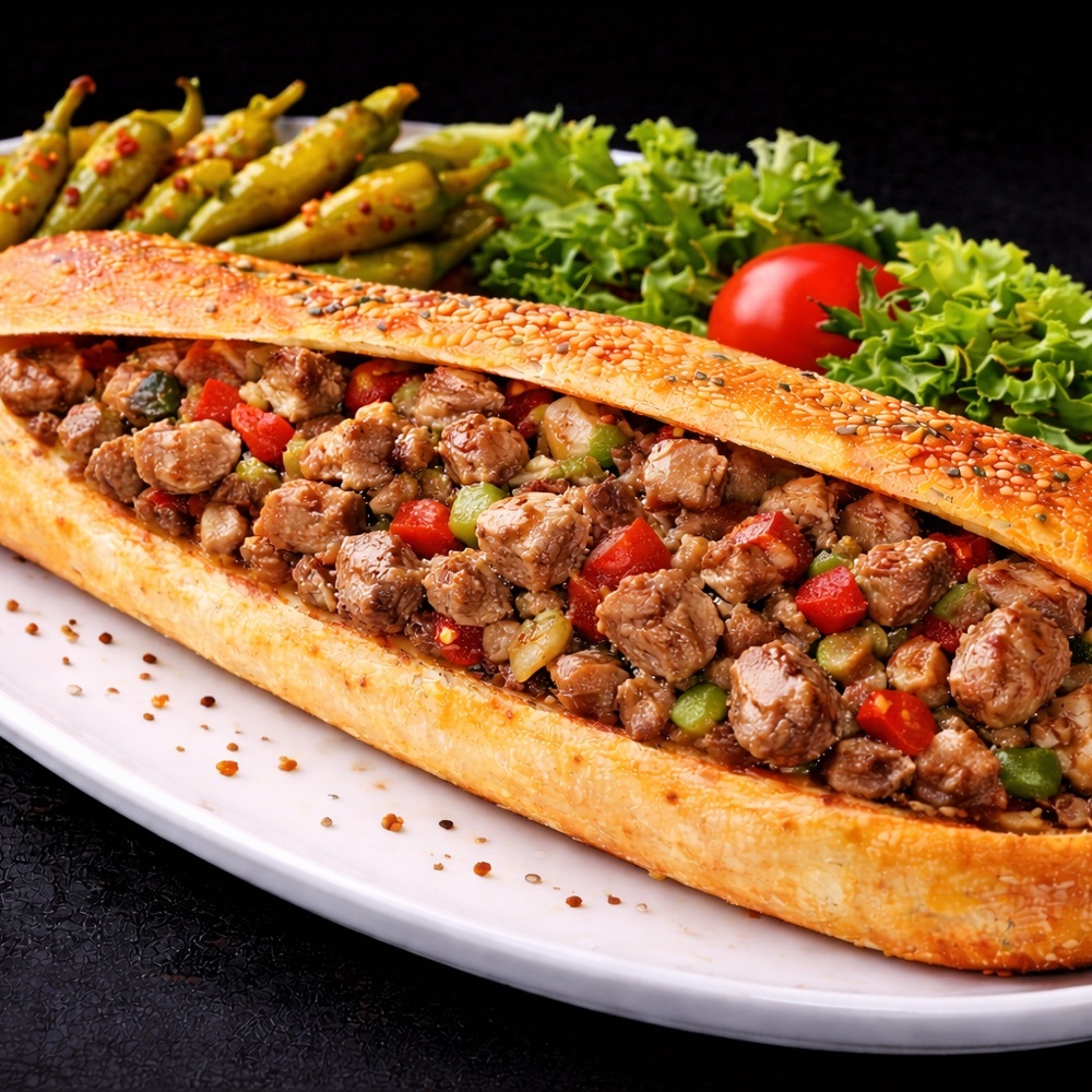 Tam Ekmek Arası Dana Et Kavurma