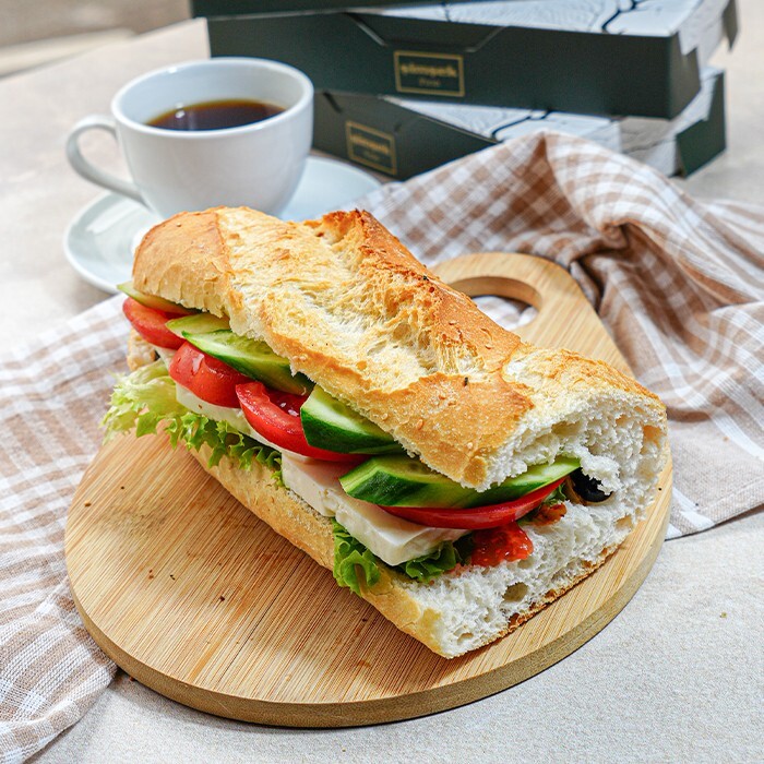 Beyaz Peynirli Sandviç (Ekmek)