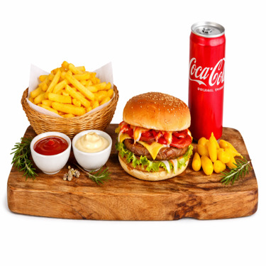 Usta Cheeseburger Menü