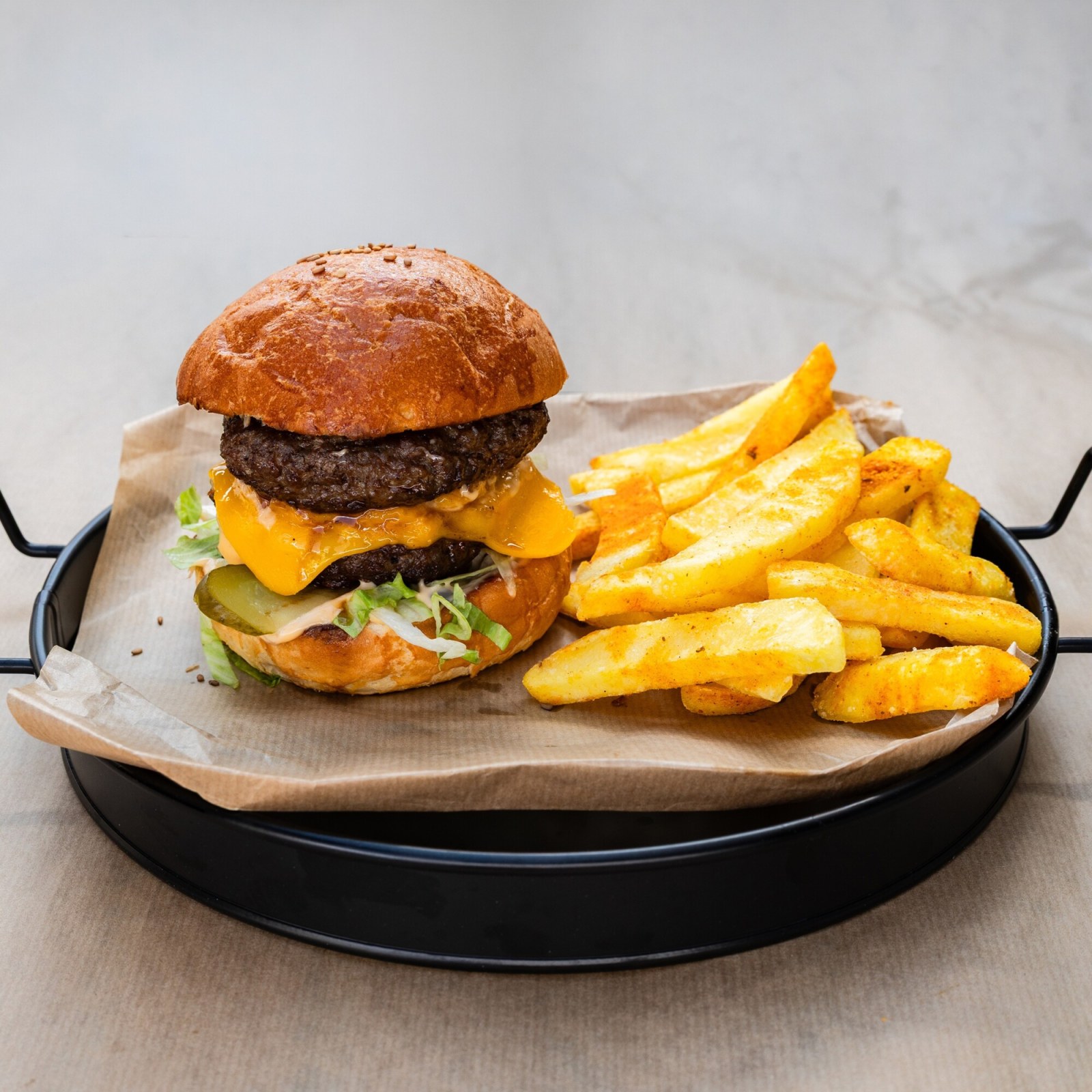Double Lucky Burger
