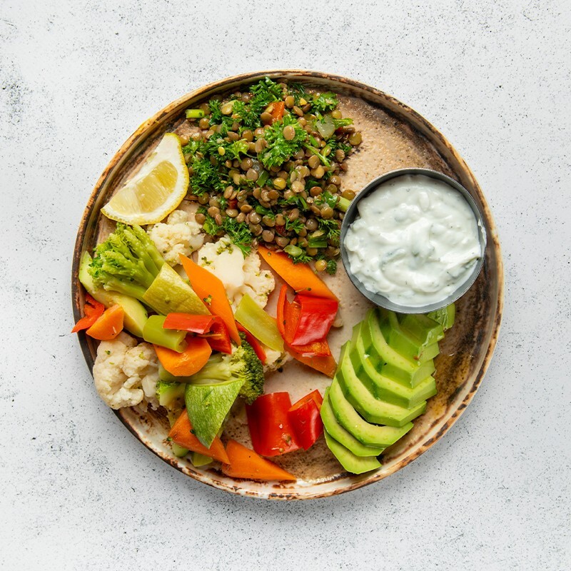 Sebzeli Bowl (839,8 KCal)