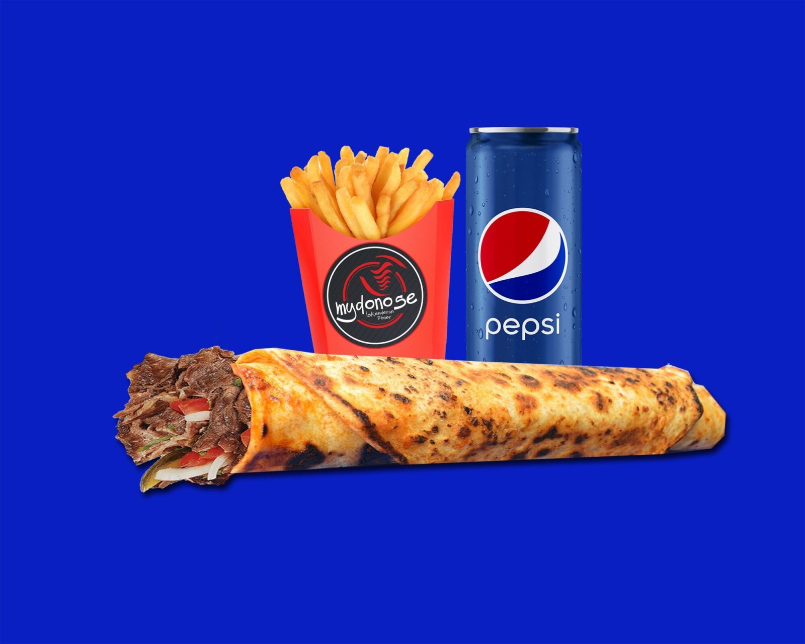 Zurna Et Döner Dürüm Menü