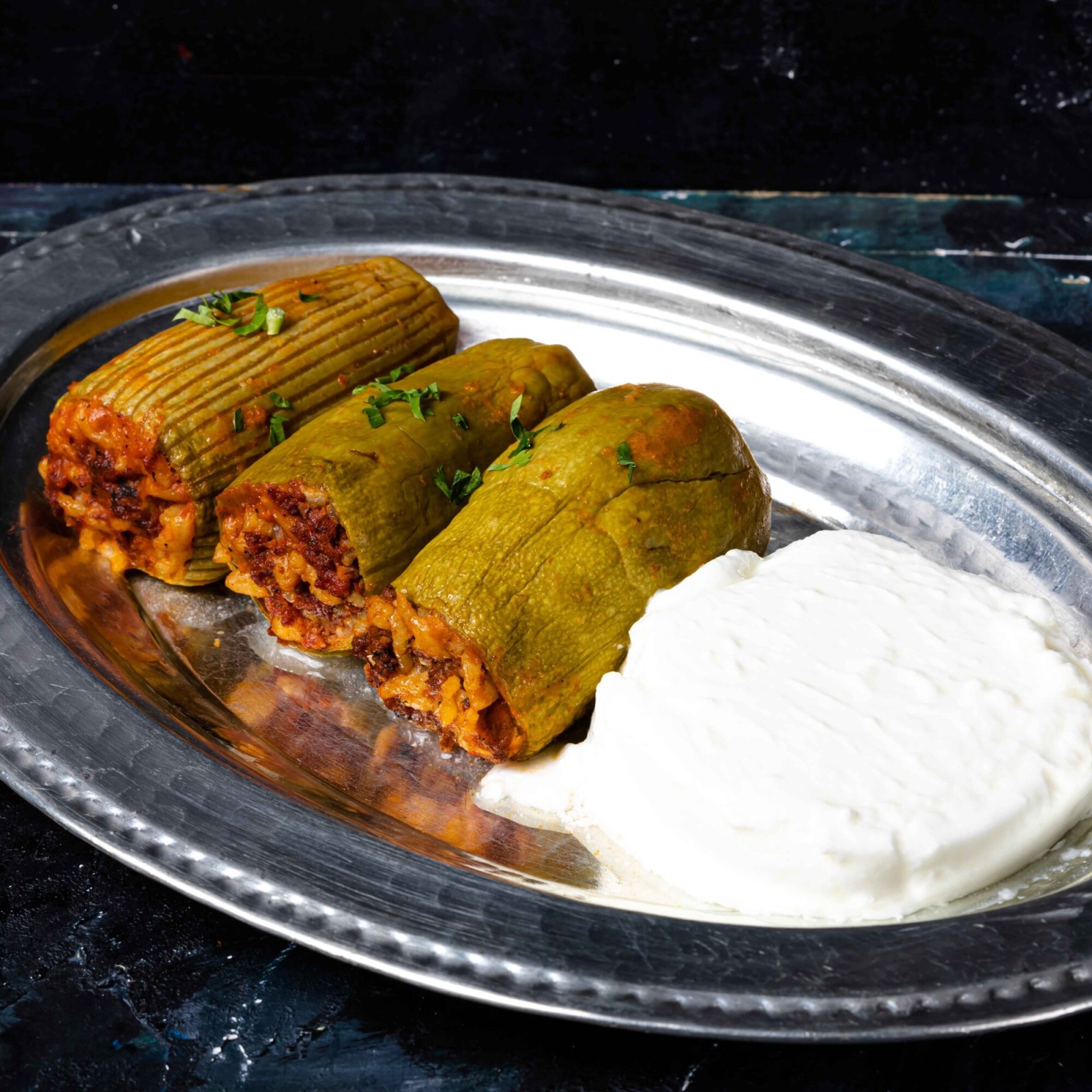 Etli Kabak Dolması (3 Adet)
