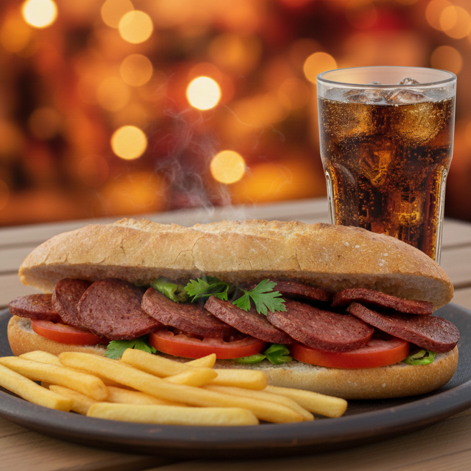 Sucuk Ekmek Menü
