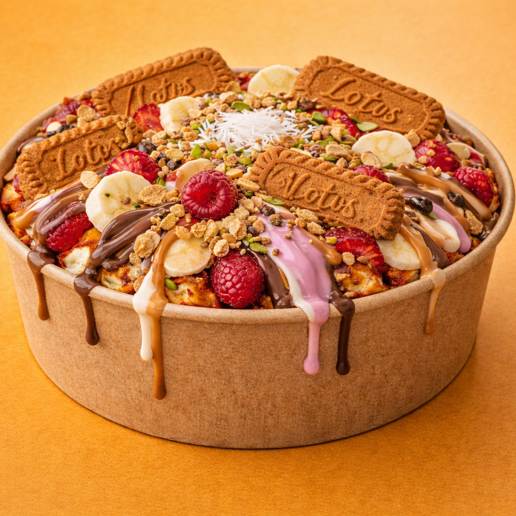 Lotus Waffle Bowl