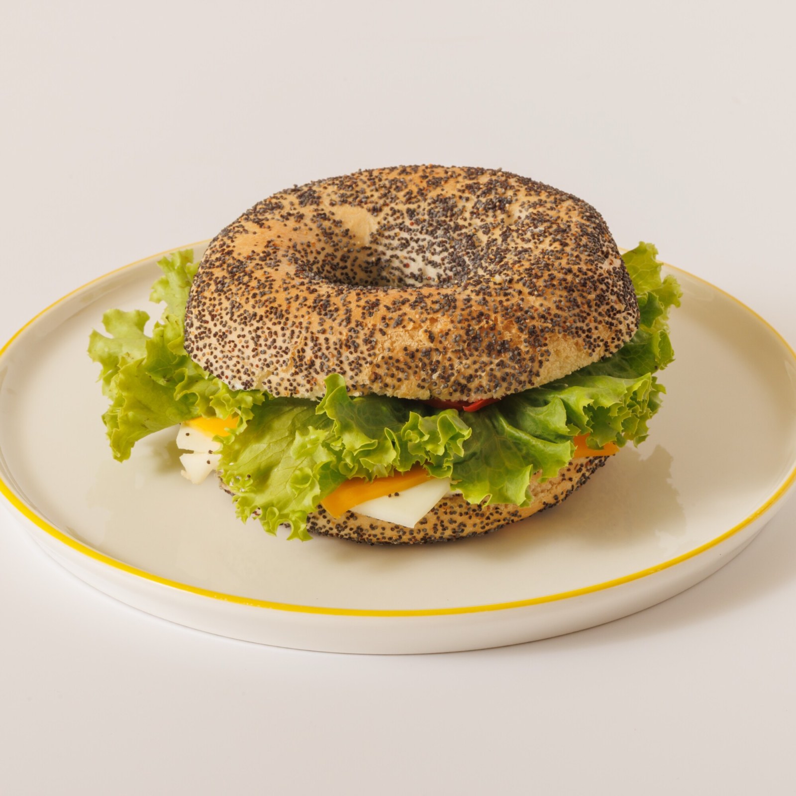 Haşhaşlı Bagel Sandviç