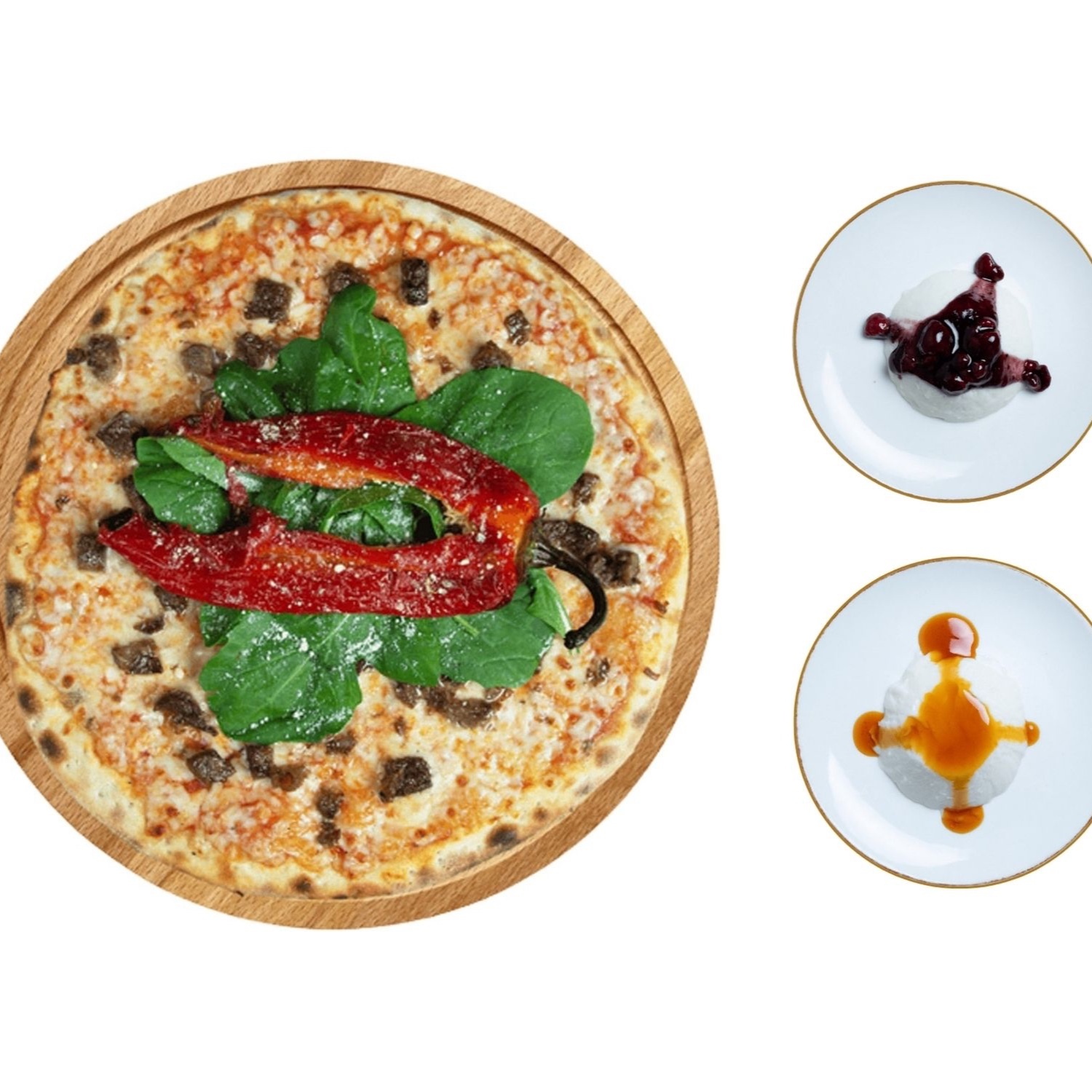 Kavurmalı Pizza (Orta)