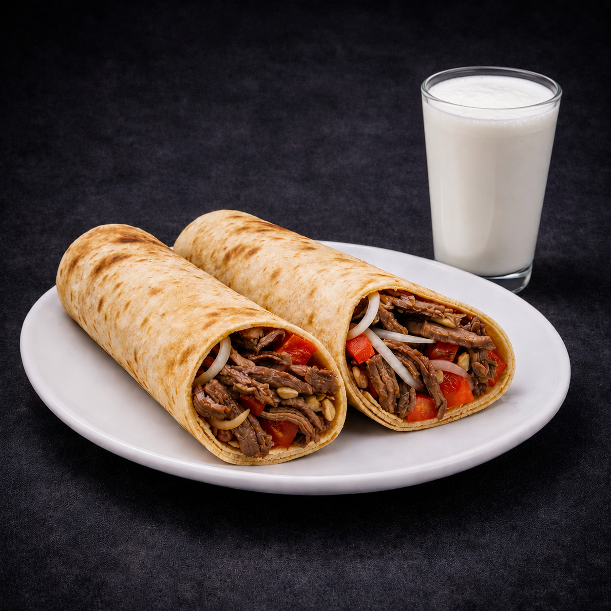 Dürüm Et Döner Menü (120 gr.)