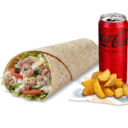 Duble Ton Balıklı Dürüm Menü