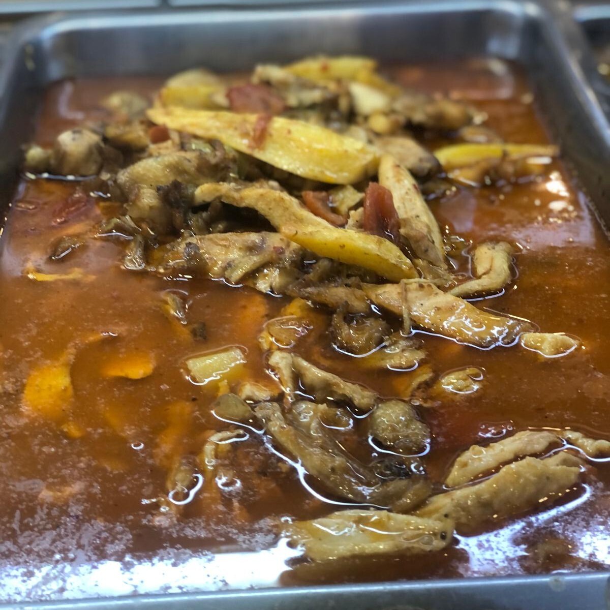 Tavuklu Kibrit Kebabı