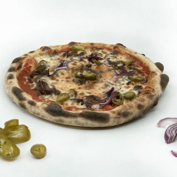 BBQ Steak Pizza