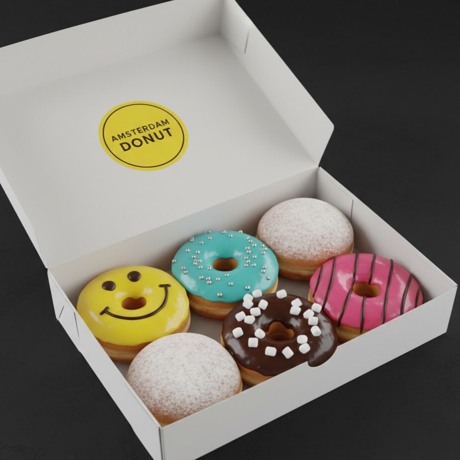 6'lı Donut Menü