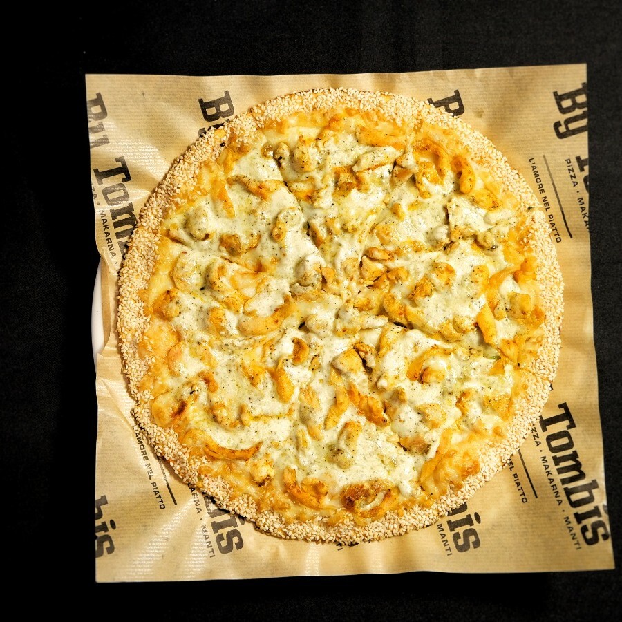 Krema Tavuklu Pizza