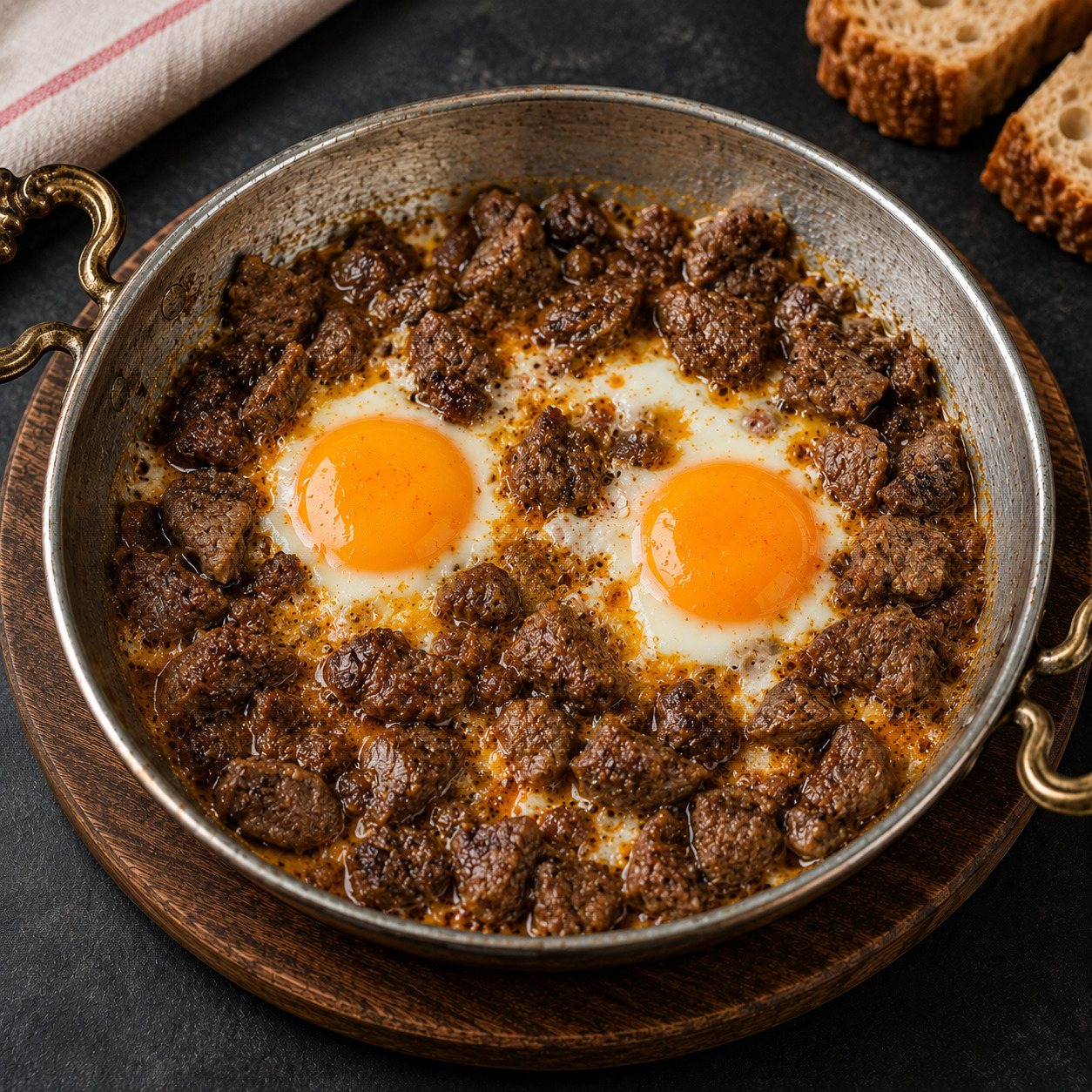 Kavurmalı Yumurta