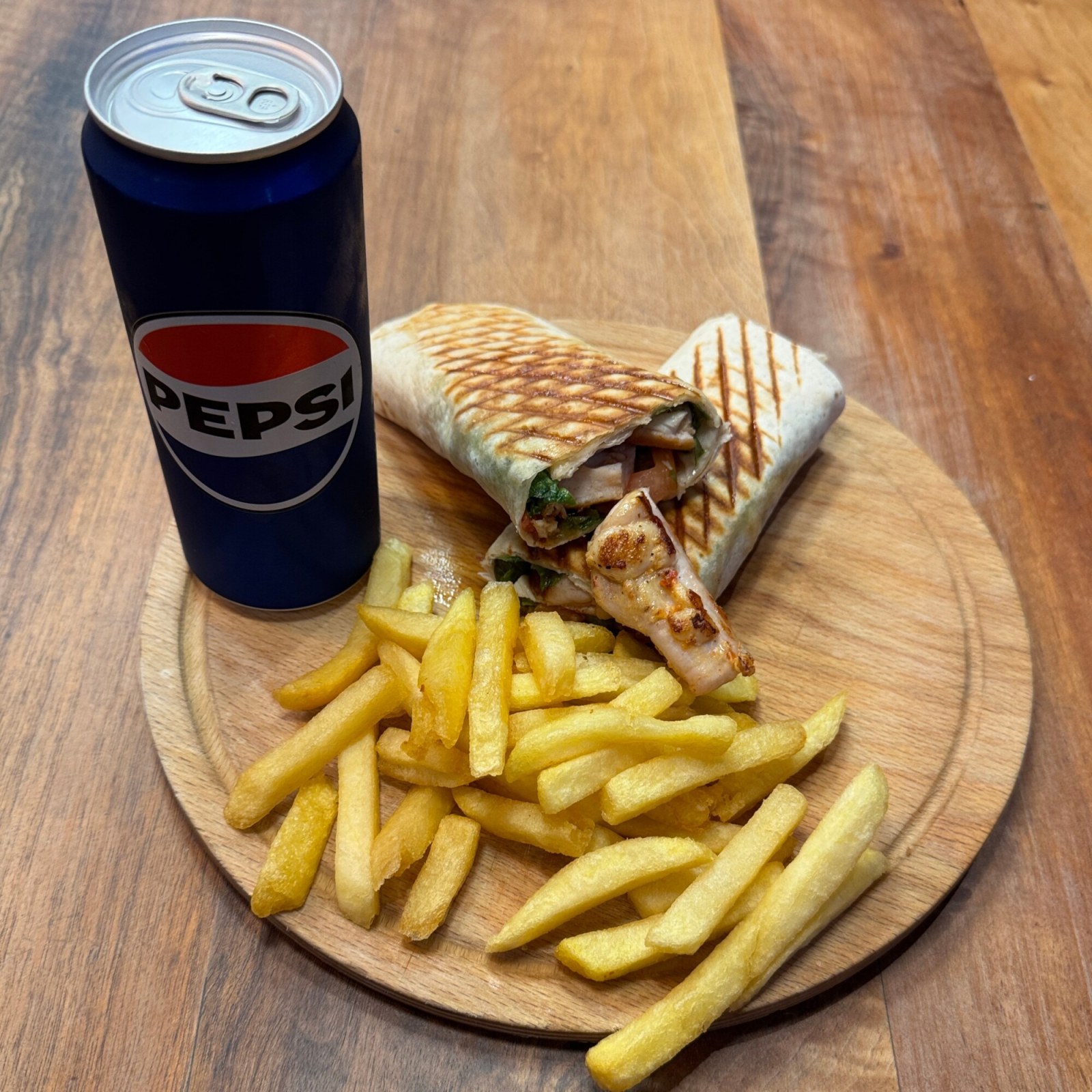 Tavuk Bonfile Dürüm Menü