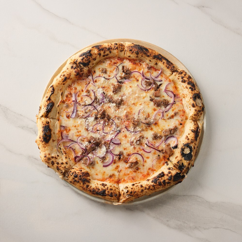 Kavurmalı Pizza + İçecek