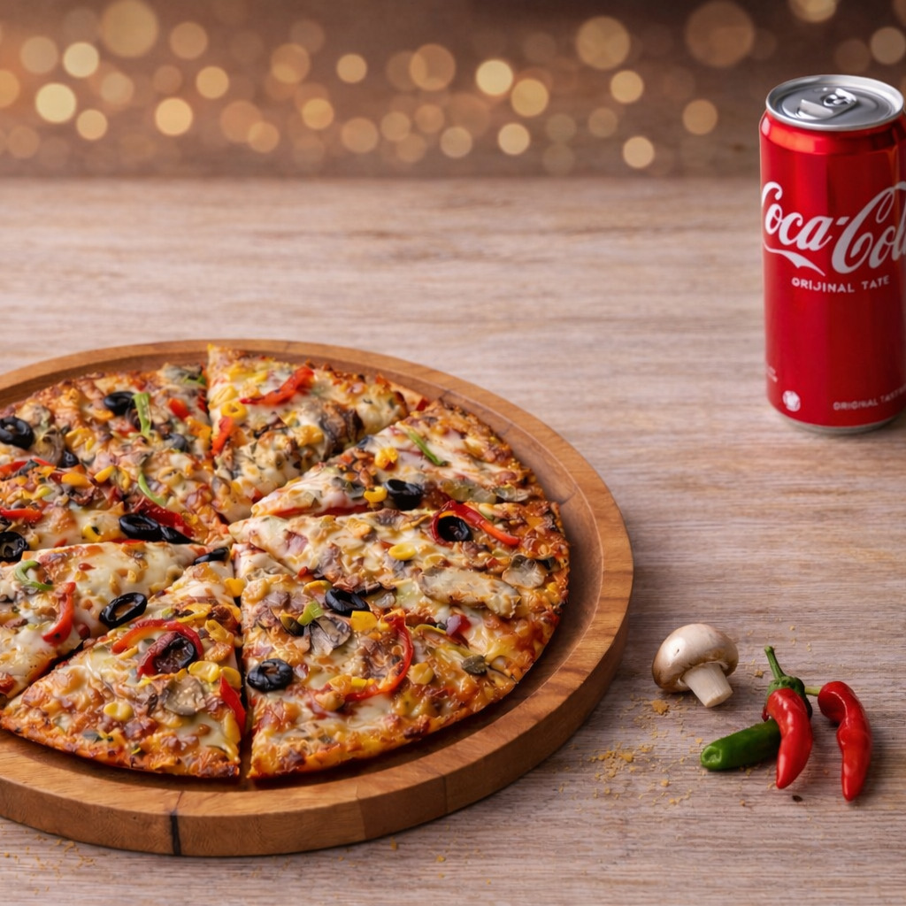 Orta Boy Pizza + Kutu İçecek Menü (Çeşit Seçmeli)