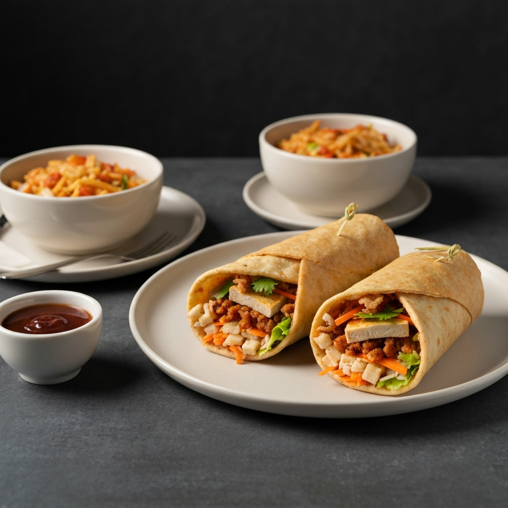 Asian Chicken Wrap