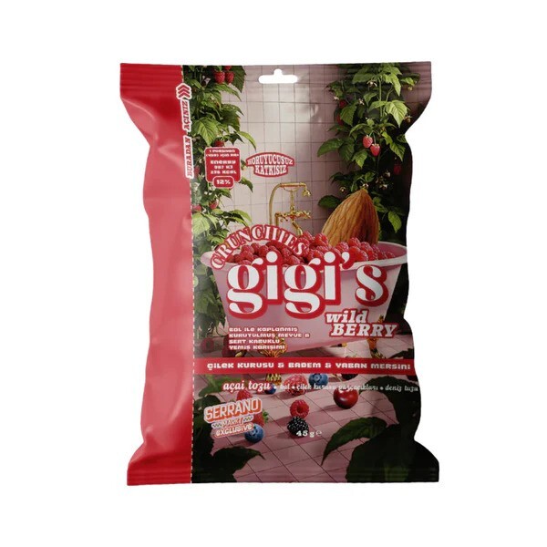 Gigi's Crunchies Wild Berry 45 Gr
